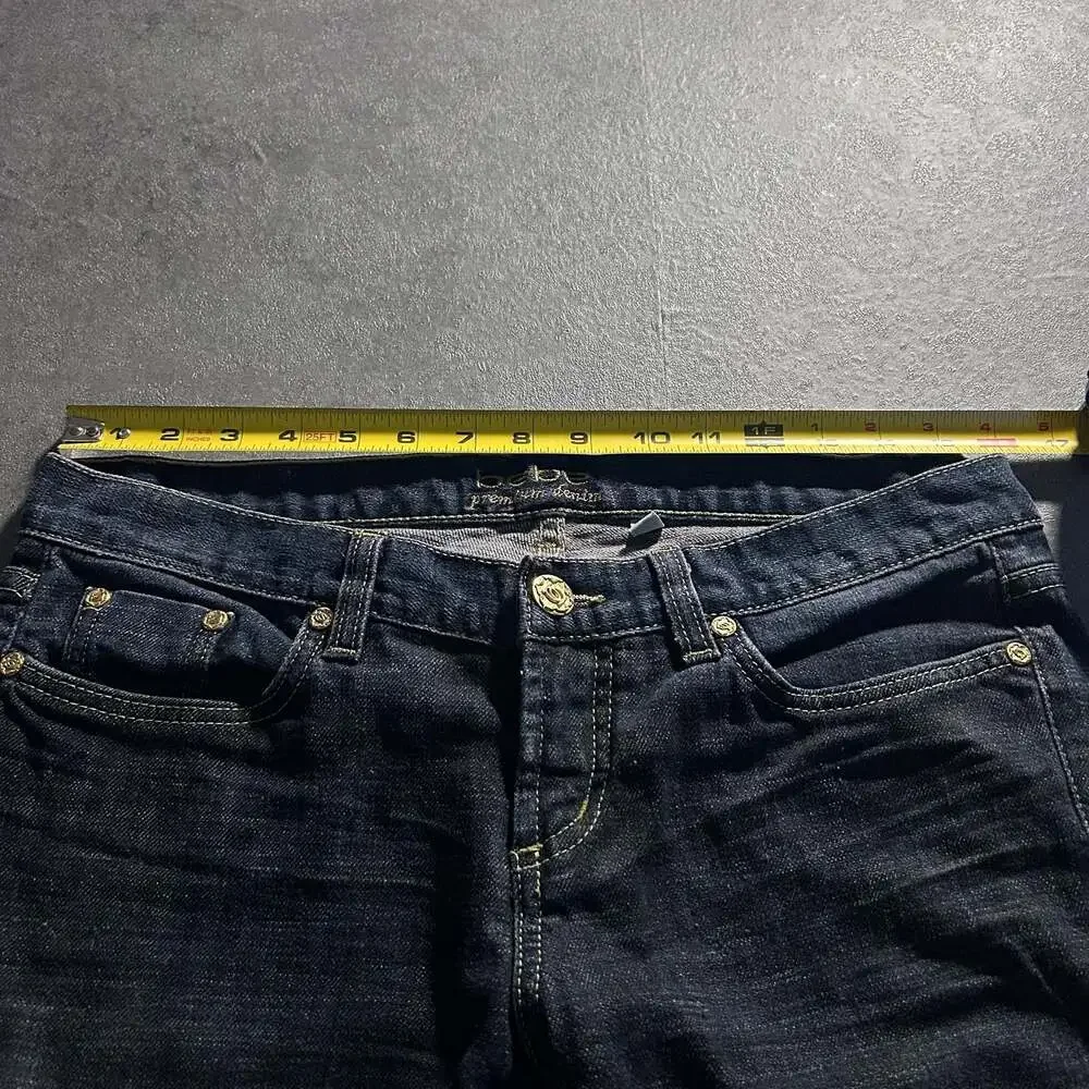 bebe Premium Denim Dark Wash Bootcut Jeans - Picture 5 of 7